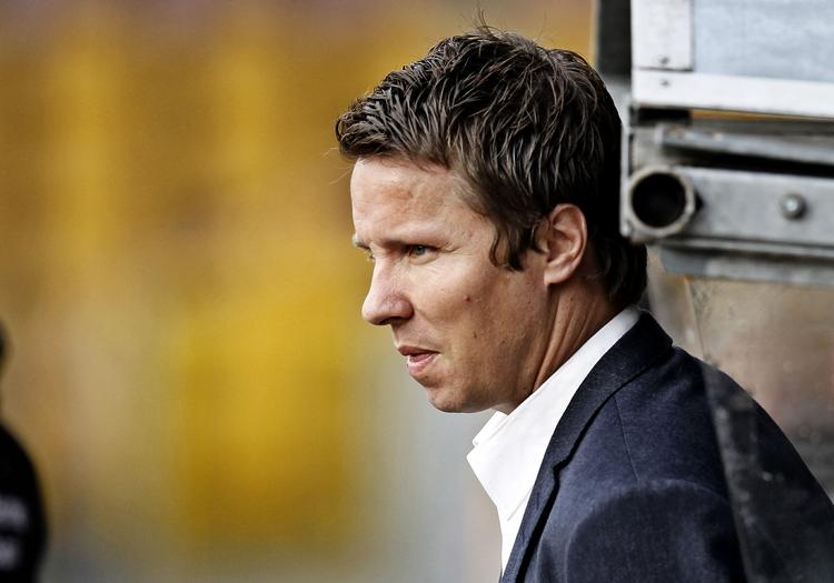ærgerligt. Sportsdirektør for FC Nordsjælland, Jan Laursen, mener, at sagen om bortvisning af Patrick Mtiliga skal holdes internt i landsholdsregi. 