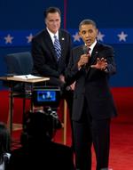 Debat. På argumenter og gennemslagskraft endte den anden af tre præsidentdebatter mellem Obama og Romney uafgjort, men præsidenten vandt troværdighedskampen, skriver retorikere. 