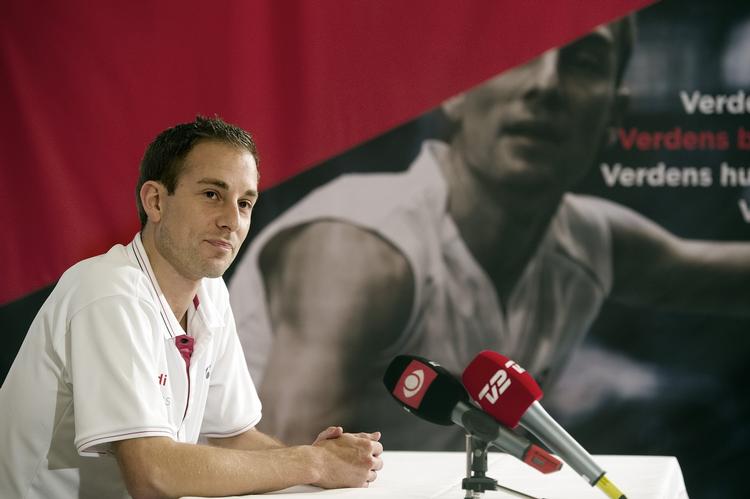 Veteran. Peter Gade mødte pressen inden Denmark Open, men det bliver ikke til mange flere pressemøder herhjemme for den populære badmintonspiller. 