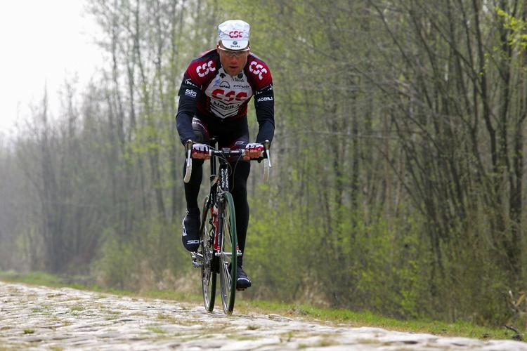 Team CSC's sportsdirektør, Lars Michaelsen, er den eneste dansker, der har vundet Gent-Wevelgem. Arkivfoto. 