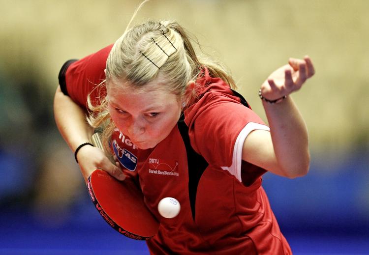 AFKLAPSET. 20 af kampens 64 point vandt Pernille Agerholm i sin første runde ved EM. 