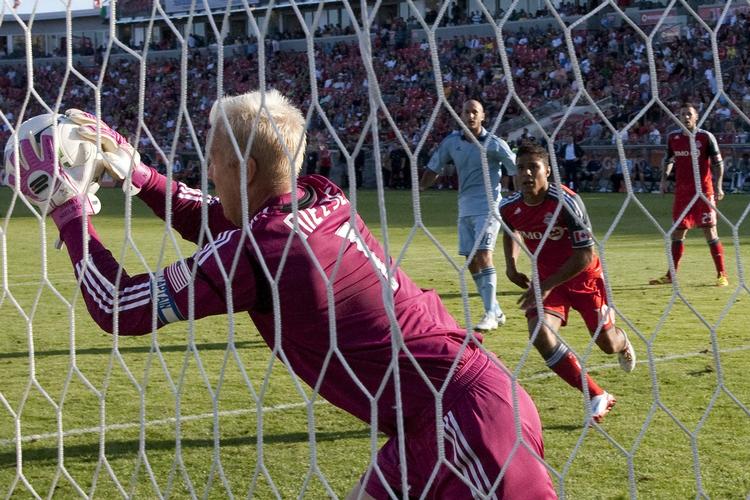 pumaen. Jimmy Nielsen er stadig både solid på målet og en af tilhængernes favoritter i Sporting Kansas City. 
