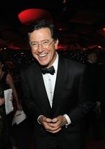 Hobittenfan. Den kendte, satiriske tv-vært Stephen Colbert kan efter sigende spottet i filmatiseringen af J.R.R. Tolkiens 'Hobitten'. 