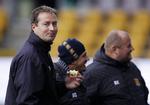optimist. Cheftræner Kasper Hjulmand fra FC Nordsjælland ser gode chancer for en dansk overraskelse mod de italienske mestre i Champions League. 