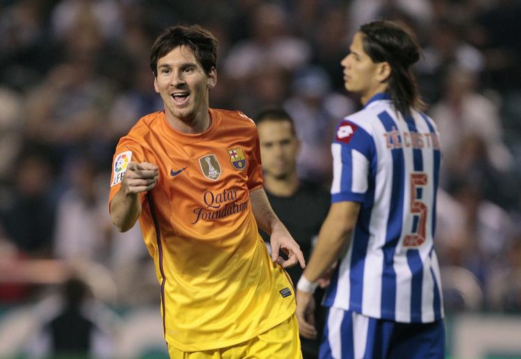 rekordmager. Lionel Messi har nu scoret 15 hattrick for Barcelona. 