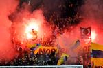 optøjer. Det startede med romerlys i Parken og udviklede sig efter kampen mellem FCK og Brøndby til slagsmål flere steder i København. 