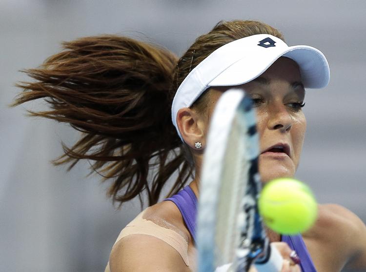 Semifinalekurs. To gevinster i gruppespillet er som regel nok til en plads blandt de sidste fire. Radwanska er på vej. 