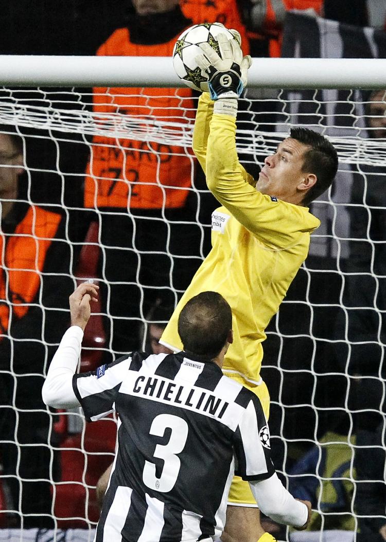 Særklasse. Jesper Hansen holdt stand i 81 minutter. Juve havde 30 forsøg på mål i kampen, hvor FCN-målmanden var banens bedste. 