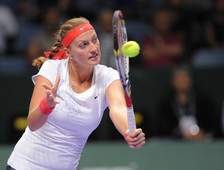 Ude. De 41 uprovokerede fejl fra Kvitova i kampen mod Radwanska havde en årsag: Tjekken er syg. 
