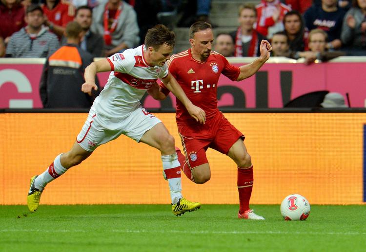 Stjernestopper. I Bundesligaen møder Kvist uge efter uge verdensklassespillere som bl.a. Bayern Münchens Franck Ribery. 