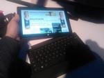 HÅRDFØR. Den nye Surface fra Microsoft er mere robust og arbejds-gearet end Apples iPad, viser Politikens førstehåndsindtyk.Foto: Morten Bay 