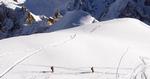 VALGFRIT. Chamonix med de takkede toppe er kendt for Vallée Blanche-offpisteturen, som starter her i 3.800 meters højde. Men verdens bedste skiområde har også masser af løjper for langrendsløbere. 