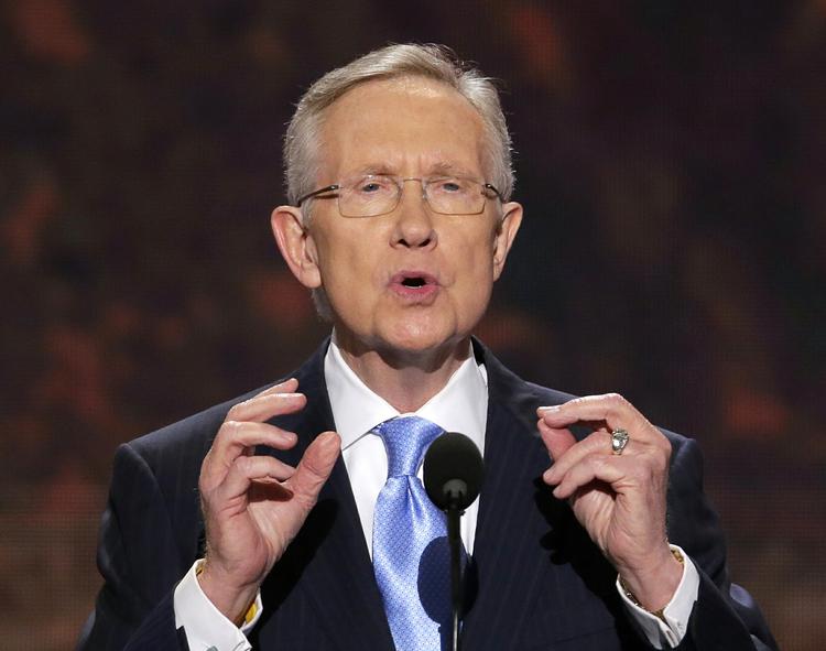 Bilulykke. Harry Reid er kvæstet ved en bilulykke i Las Vegas. 