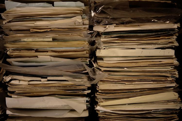 nazidokumenter. To mænd på 46 og 53 år er anholdt og varetægtsfængslet for gennem flere år fra Rigsarkivet at have stjålet dette materiale om primært danske nazister under krigen. 