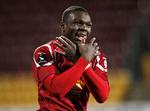 Stortalent. 20-årige Jores Okore har gjort kometkarriere og er den formentlig mest ombejlede spiller i den danske Superliga. 