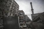 KRIGSHÆRGET. Storbyen Aleppo har været genstand for mange kampe under den syriske borgerkrig. 