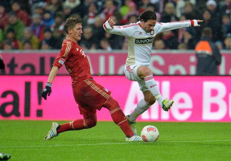overrraskelse. Bayern mod Bayer og Bastian Schweinzsteiger mod Gonzalo Castro fik et overraskende udfald. 