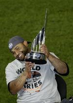 Bedste. Venezuelaneren Pablo Sandoval blev kåret til finaleseriens bedste spiller. 