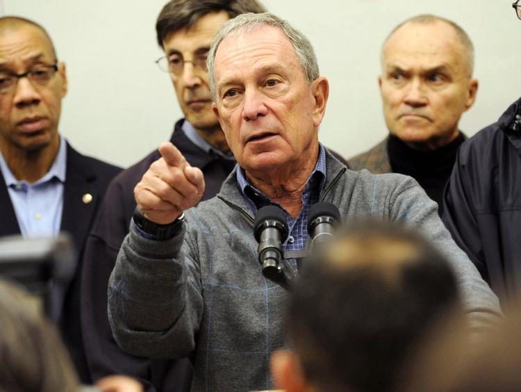 BYSTYRE. Borgmester Michael Bloomberg har stået i spidsen for byen New Yorks katastrofeindsats under Sandys hærgen. 