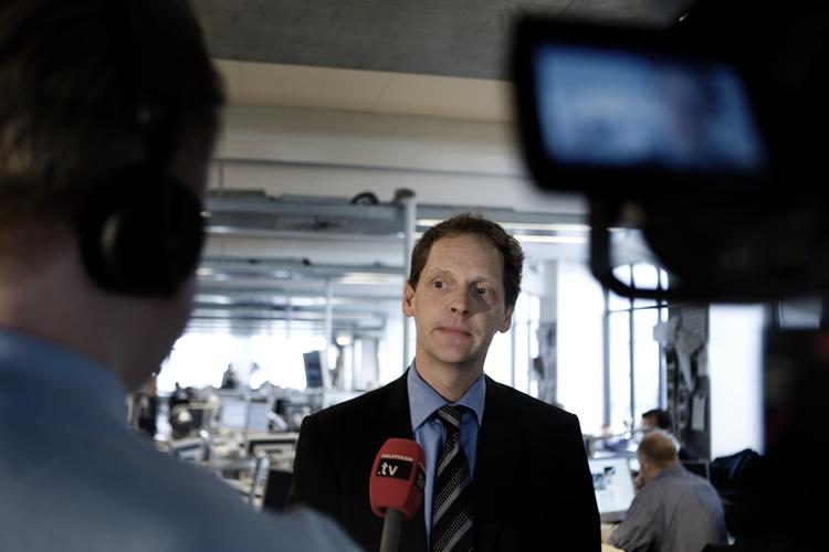 Kommentator. Niels Lunde. 