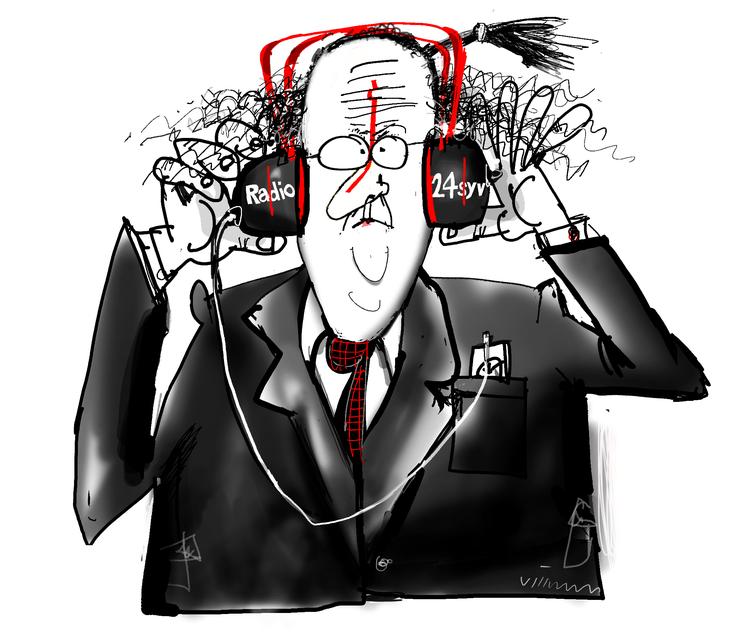 Tegning: Jørn Villumsen. 