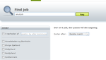 Nitte. Der er indtil videre ingen akutjob at søge efter hos jobnet.dk. Screendump fra jobnet.dk. 