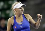 OVERLEGEN. Caroline Wozniacki havde ingen problemer med at slå sin italienske modstander i Tournament of Champions i Sofia. 