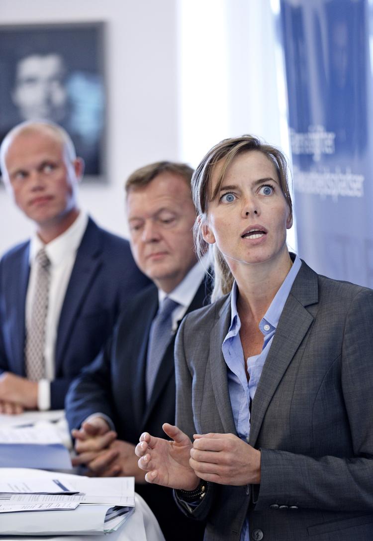 Opvågningen. Ellen Trane Nørby (V) mener, at regeringen har set alt for lyst på dansk økonomi. 
