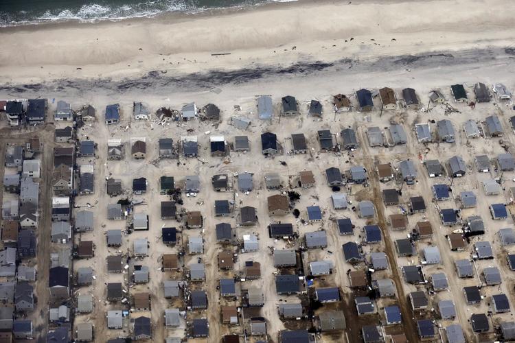 Flere ødelæggelser i Seaside Heights, New Jersey. 