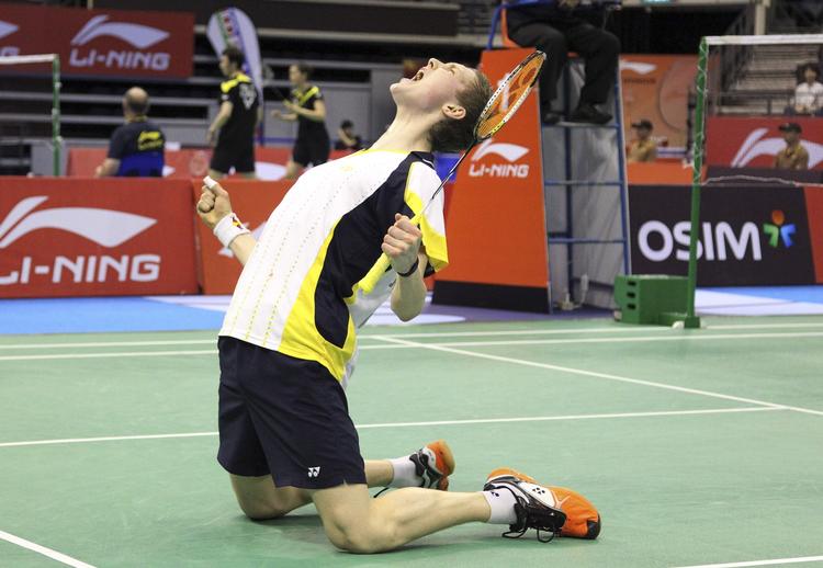 talent. Viktor Axelsen har tidligere slået nogle af de store i senior-rækken, men danskeren skuffede ved U-VM. 