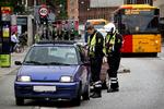 Razzia. Politiet stoppede i går 350 biler uden for Christiania i en stor narkorazzia. 24 blev anholdt og Skat oprettede 50 sager, der skal undersøges. Billedet er fra en razzia på Nørrebrogade i juni. 