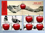 Puritanisme. For at få lov til at  sælge 'Hippie 1 og 2' i Apples iBookstore har Peter Øvig Knudsen været tvunget  til at dække bare bryster og kønsdele til. Det har han valgt at gøre med røde æbler i protest mod Apples censur. 