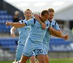 færdig. Frank Kristensen har scoret massevis af mål i sin karriere. I Randers er det kun blevet til et mål i seks kampe i år, og stopper 'Farlige Frank'. 