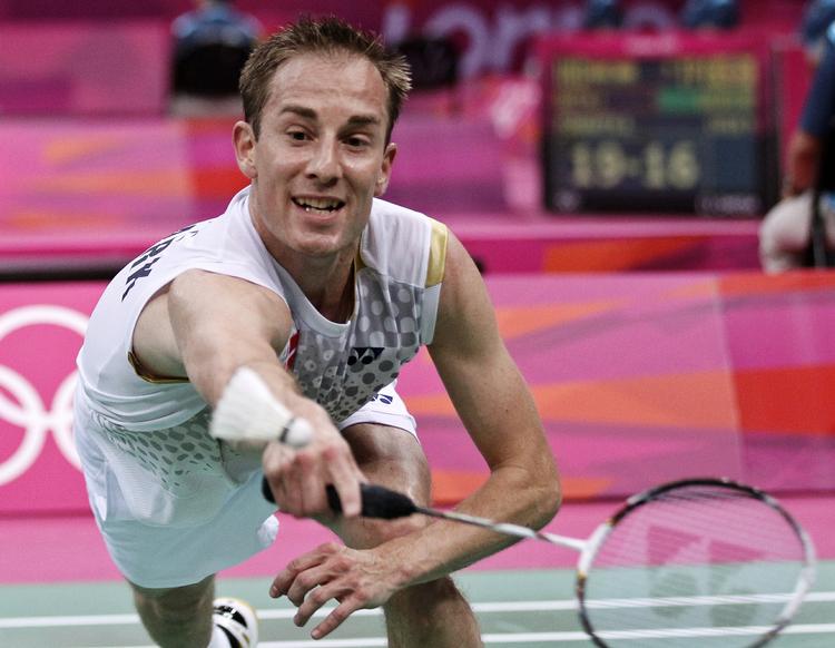 bagsiden af medaljen. Peter Gade ved OL i London 2012. 