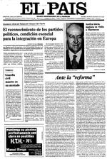 4. maj 1976. Et halvt år efter general og diktator Francos død udkomm den første udgave af dagbladet El País, der på et nyt og uafhængigt grundlag kunne fungere som frit dagblad  i det nye demokrati. 
