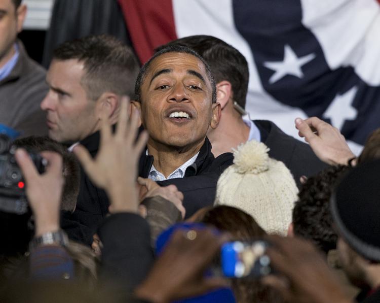 energisk. Den Barack Obama, der gik på scenen i Virginia i nat, er den den mest energiske udgave af præsidenten, som er set under denne valgkamp, beretter politiken.dk's mand på stedet. 