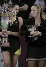 Vinder. Nadia Petrova gjorde kål på Caroline Wozniacki. 