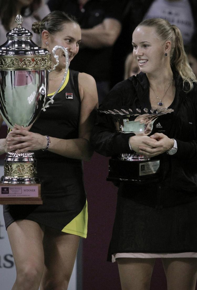 Vinder. Nadia Petrova gjorde kål på Caroline Wozniacki. 