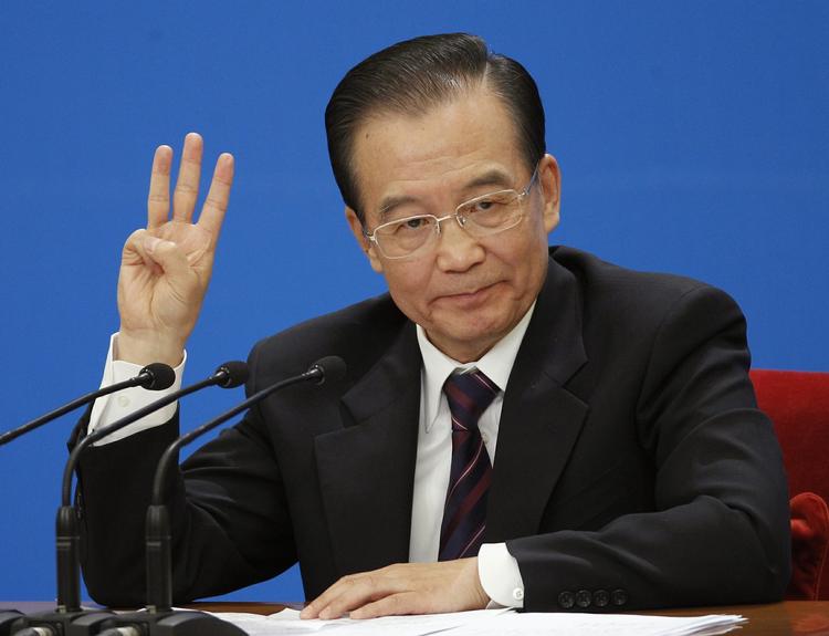 AFVISNING. Wen Jiabao nægter alle anklager om, at han familie skulle have skovlet penge ind, siden han blev premierminister i Kina. 
