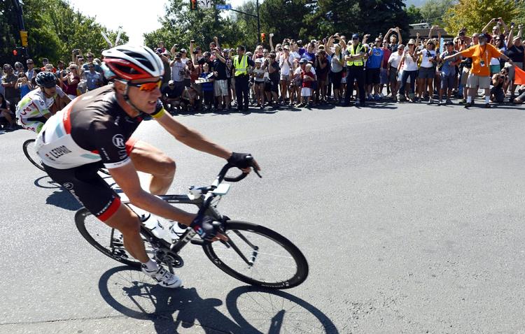 doping-skænderi. Jens Voigt runder et hjørne under USA Pro Challenge i august, hvor tyskeren imponerende med et soloridt og en flot sejr på 4. etape. 