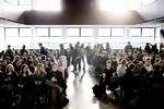 FOREDRAG. Gefion Gymnasium havde delt elverne op i hold. I alt blev der afholdt tre foredrag. Til dagens første dukkede omkring 200 elever op. 