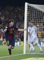 velkendt. For 264. gang scorede Lionel Messi for Barcelona, da han udlignede til 1-1. I anden halvleg scorede han mål nummer 265. 