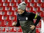 måltørke. Nicklas Bendtner har en god chance for at blive skiftet ind for Juventus mod FC Nordsjælland. 