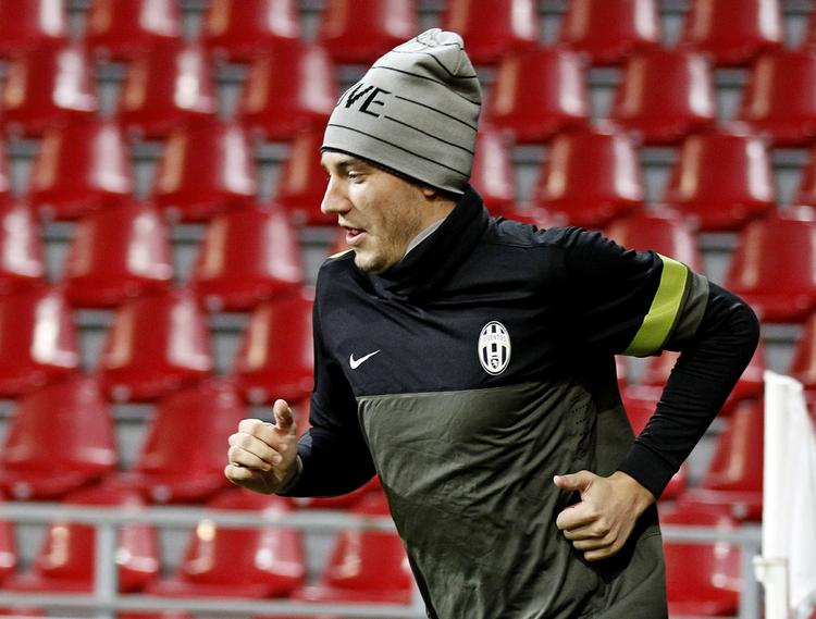 måltørke. Nicklas Bendtner har en god chance for at blive skiftet ind for Juventus mod FC Nordsjælland. 