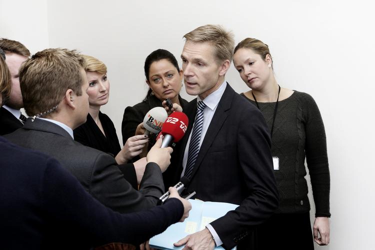 FORHANDLINGSPARATE. Kristian Thulesen Dahl (DF) er ikke afvisende overfor at indgå en aftale om finansloven for 2013 med regeringen. 