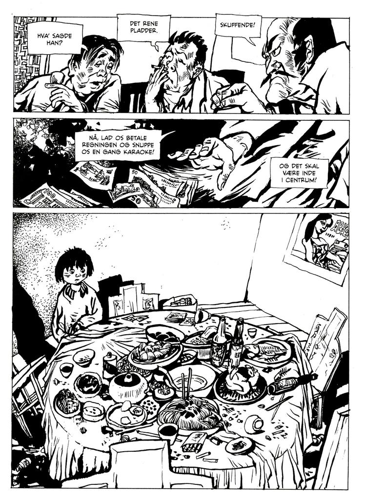 langt fra hungersnøden. I tredje bind af 'Et kinesisk liv' med undertitlen 'Pengenes tid 1980-2010' slår de nyriges vulgære føren sig frem tonen an. Men hovedpersonen, den kommunistiske tegner Li, vil ikke have fortiden tilbage. 