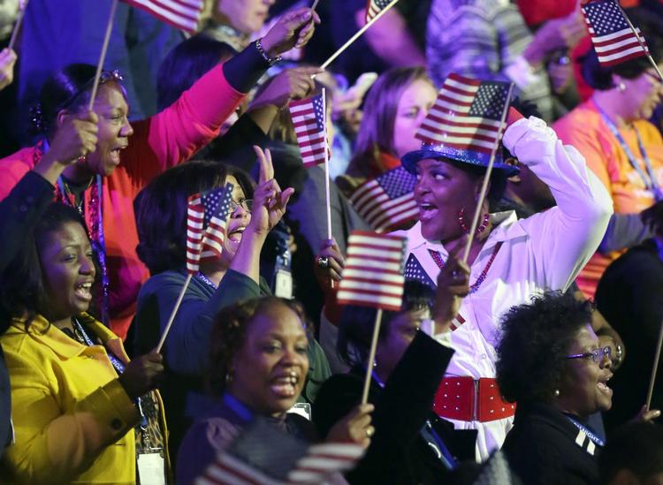 vinderby. Barack Obama er fra Chicago og der er politiken.dk taget til valgfest. 