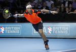 overraskelse. David Ferrer måtte ud i tre sæt i sin første kamp ved sæsonfinalen i London, men spanieren fastholdt sin sejrsstime. 