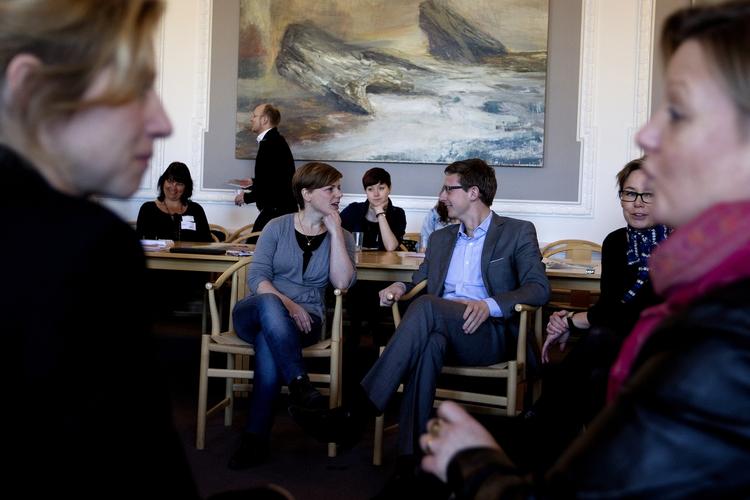 Forlig. Stine Brix (EL) håber på en finanslovsaftale i denne uge med regeringen. 
