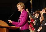 stolt. Tammy Baldwin kalder sig selv »en stolt progressiv fra Wisconsin« 